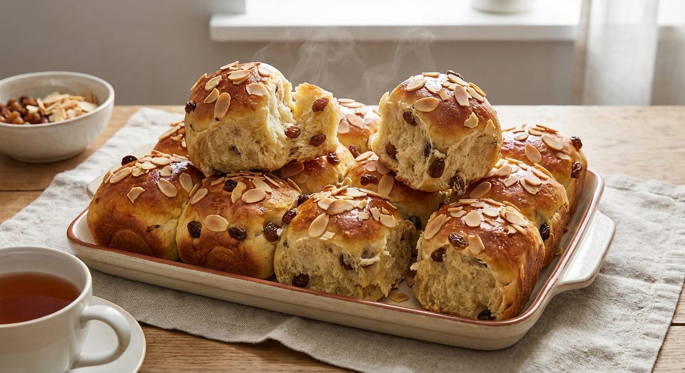 Quadrotti Ultra Moelleux con Uvetta e Mandorle: La Ricetta Senza Robot Pronta in 30 Minuti